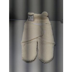 Tadpoles Super Soft Plush Sherpa Swaddle Wrap - Ivory | 100% Microfiber Plush Polyester Sherpa | Soft, Smooth & Durable | Fits Babies 0-12 Months | Ideal for Use in a Stroller, Car or Crib