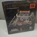 Architecture Acropolis Castle Building Block Set, Famous Landmark Architecture Athenian Acropolis Building Block Sets, Collectible Exhibition Model for Children and Adults (Yellow)