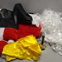 Santa Suit Adults Men Christmas Santa Claus Costume for Men Deluxe Fancy Cosplay Outfit Santa Hat Beard Sack