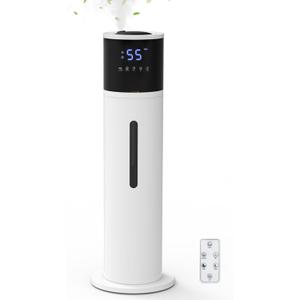 13L Humidifier Large Room, 100H Runtime 28 dB Quiet Cool Mist Air Humidifiers for Bedroom, Baby Nursery, Living Room