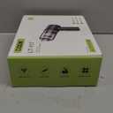 KMM Handheld Car Vacuum Portable Cordless 12000PA, 2 in 1 Handheld Vacuum Cleaner and Air Duster with Multi-Nozzles and LED Light, Mini Hand Held Vacuum Rechargeable for Home, Car, Office, Pet Hair (Green)