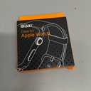 Misxi 2 Pack Tempered Glass Case Compatible for Apple Watch Series 11 (2025) Series 10 42mm, Hard PC Screen Protector Overall Protection Scratch-Resistant Cover for iWatch, 1 Rose Gold + 1 Transparent