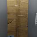 IKK Modern Rectangle Black Crystal Chandeliers for Dining Room, 42" Large Rectangular Water Ripple Glass Island Light Fixture, Linear Farmhouse Lighting for Kitchen Island, Living Room, L42xW11xH12