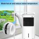 Air Conditioner Hose Cover 1 PC, Waterproof & Heat Insulating AC Hoses Cover Fit for 5 & 5.9 inch AC Hoses, Efficient Installation, Easy to Clean & Store