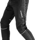 INBIKE Cycling Pants for Men Mountain Bike MTB Bicycle Running Windbreaker with Thermal Fleece Lined Winter