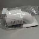 Dryer Vent Cover 4 inch with UV RESISTANT - Outdoor Dryer Vent Cover Natural Energy Saving, Dryer Vent Seal for Home Exterior (White)