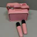 Karaoke Machine,Portable Bluetooth Speaker with 2 Wireless Microphone for Adults & Kids with LED Lights, Karaoke Microphone with PA System Supports USB/TF/AUX,Gift for Party (Pink)