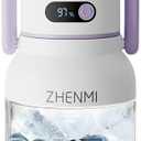 Portable Blender, Personal Blender for Smoothies & Shakes, Cordless, 33oz BPA-Free Vessel, Leakproof Lid with Sip Spout, USB-C Rechargeable, Easy-to-Clean Parts - Purple