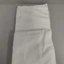 Luxury Hotel Tailored Bed Skirt, Box Pleats, 14 Inch Drop, Queen, White