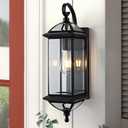 20Inch Oil Rubbed Bronze Outdoor Wall Lights Copper Exterior Light Fixture Waterproof Lantern Wall Mounted Porch Light Outside Garage Patio Wall Sconces