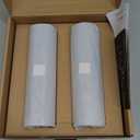 LARS NYSM Electric Salt and Pepper Grinder Set, USB Rechargeable, Automatic Salt and Pepper Mills, Spice Shakers Refillable with LED Light, Adjustable Coarseness, Ceramic Grinder (Carbon Black)