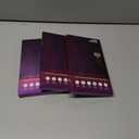 3 x 2 Pack for iPhone 16 Privacy Screen Protector Tempered Glass 6.1 inch Private Protective Film Anti-Blue Light Anti Spy No Bubble Simple Assembly Gradient Red Orange