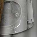 Round Toilet Seat with Slow Soft Close, Durable Toilet Seat Round, Never Loosens, Easy Clean and Install, White Toilet Seat Fit for Round Toilets