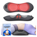 SmoothSpine Triple Fusion Back Massager - The Official Smooth Spine Massager with Heat - Design to Support Lower Back Comfort, Relaxation Device for Home Use (Triple Fusion Back Massager)