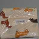 2 Pcs Dog Plastic Bag Holder, Wall Mount Grocery Bag Holder for Plastic Bags, Large Reusable Grocery Bags Organizer Storage Dispenser for Home Kitchen, Dog Lovers Gifts for Women, 22.5x9 Inch