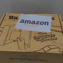 HOUSE DAY Shadow Box Frame 8x10, Front Open Magnetic Shadow Boxes Display Cases with Linen Back, Pins, for Photos or 3D Itmes Under 6x8, Tabletop or Wall Mount Display Case for Memorabilia, Black