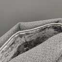 Washable Rug 6x9 Area Rugs for Living Room: Neutral Soft Rug Abstract Non Slip Low Pile Modern Carpet for Bedroom Kitchen Nursery Office Dining Room Indoor (Black, 6'x9')