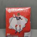 fun shack Womens Chocolate Factory Costume, Chocolate Costume Adult, Book Character Halloween Costumes for Women (Large, White)