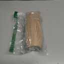 Caperci Jumbo Cupcake Liners Natural Muffin Baking Cups 300-Count, No Smell, Food Grade, Upgraded Grease-Proof Paper (Natural)