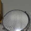 ALHAKIN 10x Magnifying Makeup Mirror, 8 Inch Tabletop Mirror Double Sided with Magnification, Swivel Make Up Mirror for Bathroom, Black