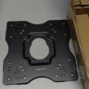 Amazon Basics Full Motion Articulating TV Wall Mount, with Swivel and Tilt, for 26" to 55" TVs and Flat Panels up to 80 Lbs, VESA Compatible, Black