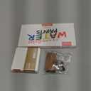 Mini Watercolor Travel Set, Mini Watercolor Paint Set, Pocket Watercolor Sets with Paint, Brush, Sketchbook & Copper Clip, Travel Water color Kit for Beginners, Artists & Painting (8 Grids) (1 Count (Pack of 1))