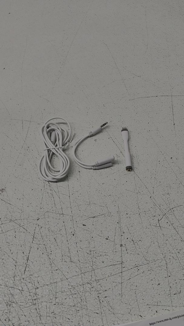 GE Headphone Adapter Kit, 3.5mm, Stereo Adapter, Extension Cable, and Audio Splitter, White, for Headphones, Stereo, MP3, Tablets, Smartphones and More, 34509 Line Cable | White, ACOUSTIX RUGGED