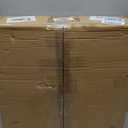 Gold Fandelier Ceiling Fan with Light,20" Crystal Chandelier Ceiling Fans with Lights and Remote Control,Modern Caged Flush Mount Fandelier with 6 Speeds for Living Room Bedroom Nursery