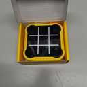 Tic-Tac-Toe Bolt Game, 4-in-1 Handheld Puzzle Games Console, Electronic Tic-Tac-Toe Game for Educational and Memory Growth, Portable Travel Games for Car Ride, Board Games for Kids and Adults (Yellow)