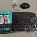 Logitech MK345 Wireless Keyboard and Mouse Combo with Palm Rest, 2.4 GHz USB Receiver, Compatible with PC, Laptop, Black