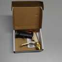 RAINPOINT Garden Hose Nozzle, Upgraded Heavy Duty Metal Spray Nozzle, High Pressure Water Nozzle with Adjustable Spray Patterns for Watering Plants, Car Washing, and Pet Showering