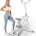 Steppers for Exercise at Home Stair Stepper with Handlebar and Resistance Foldable Stepper Climber Exercise Machine Cardio Exercis