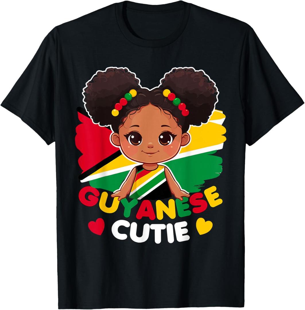 Guyanese Cute Guyana Flag Princess, Toddler, Kids, Girls T-Shirt, Size Kids 8