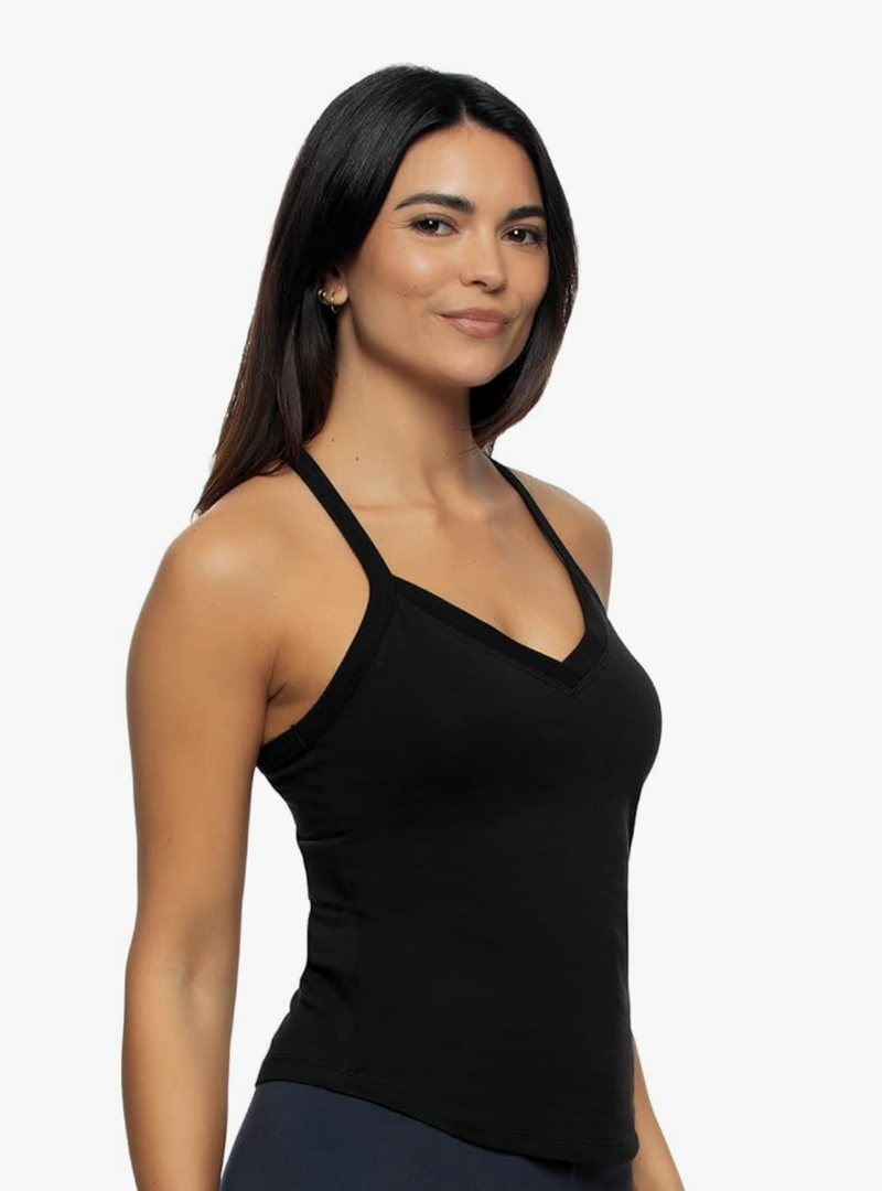 Cotton Racerback Tank, L