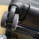 Samsonite Omni 2 Global Carry-On Spinner Luggage - Compact Size For International Travel - Airline-Approved - Features Expandable Polycarbonate Shell, 360 Wheels, USB Power Hub - Charcoal - Black