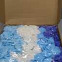 200PCS Foam Flowers Roses Artificial Flower Heads Artificial Roses Bulk Foam Rose Heads for DIY Wedding Bouquets Centerpieces Party Baby Shower Home Decor(Series Blue, Stemless)
