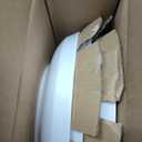 Set of 6 Dinner Plates 7 Inch, White Porcelain Plates, Microwave Oven Dishwasher Safe Scratch Resistant