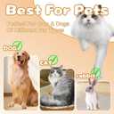 Cat Steam Brush, 3 In 1 Steam Brush for Dogs & Cats, Pet for Pet Hair Removal Tool, Shedding Reduced Discomfort, Suitable for Massaging, Combing