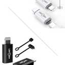 LERTOSEN USB C to Lightning Adapter 4 Pack, Black