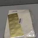 50 Pack Cream A7 Envelopes with Cards 5x7 Thick Folded Cardstock and Gold Stickers for Greeting Cards, Wedding, Birthday, Invitations, Baby Showers (Cream, 5x7)