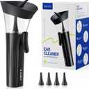 KAUGIC Ear Wax Cleaner - One-Hand Ear Wax Removal Kit Manual Ear Irrigation Flushing System, Safe, Comfortable & Easy to Use Earwax Removal Kit