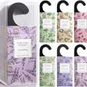 Large 12 Packs Hanging Scented Sachets Long-Lasting Closet Deodorizer Air Freshener Fabric Refresher Odor Eliminator for Drawer Home Fragrance Gift Set, 6 Scents