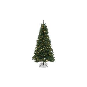  Hinged 8 Lighting Modes and Gloves PVC Christmas Tree - 240cm