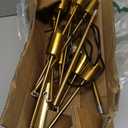 KAISITE Modern Chandelier Ceiling Light Fixture Sputnik Chandelier 10-Light Gold Chandelier for Dining Room Over Table Height Adjustable Lighting Fixture Ceiling Hanging for Kitchen Living Room