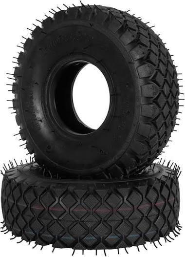 RUTU 4.10/3.50-4 Tire 6-Ply, 4.10-4, 10 X 3.50 Heavy Duty Tires 260x85mm