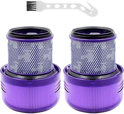 Replacement Filter Compatible with Dyson V11 Outsize, V11 Outsize Origin, Outsize, Outsize Plus, Outsize+, Outsize Absolute+, Absolute Extra, SV16,SV29 Vacuum Cleaner Compare to Part 970422-01 (2pcs)