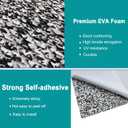 Hjdeck Boat Flooring EVA Foam Boat Decking Marine Carpet Non-Slip Decking Sheet Self-Adhesive Marine Flooring for Fishing Boat Kayak Yacht RV Swimming Pool Golf Cart 94.5"x23.6"/16.1"/11.8"
