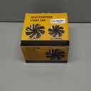 Tomersun Wood Stove Fan 8 Blade Heat Powered, Woodburner Fireplace Fan for Wood Burner/Burning/Stoves, with Thermometer (Medium)