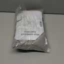 StangH 100% Blackout French Door Linen Curtain, Thermal Insulated Lightweight Window Blind Privacy Tie Up Door Shade for Bedroom Living Room,Greyish Beige, W30 x L69, 1 Panel