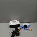 Mini Projector, NICPOW Portable Outdoor Movie Projector with Tripod, 1080P and 200" Supported Small Projector Compatible with TV Stick, Phone, PS5, HDMI, USB for Home, Bedroom, Gaming, Outdoor Use